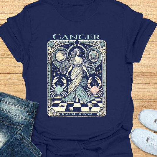 Cancer Mystical Card T-Shirt