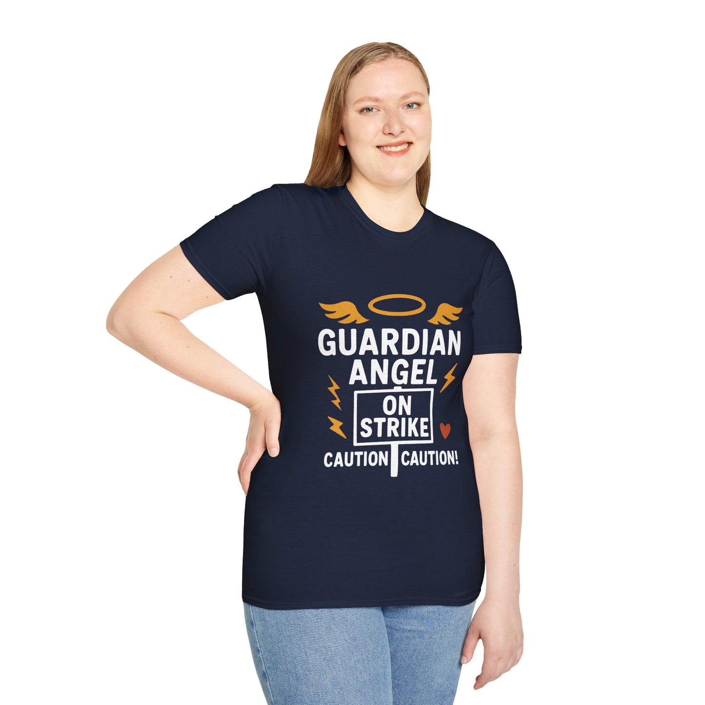 Guardian Angel on Strike T-Shirt
