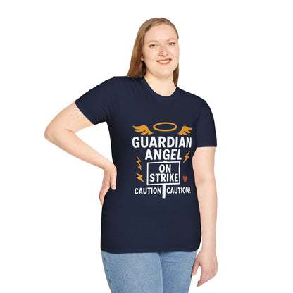 Guardian Angel on Strike T-Shirt