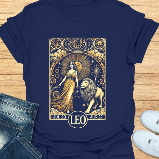 Leo Mystical Card T-Shirt