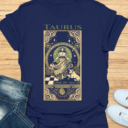 Taurus Mystical Card T-Shirt