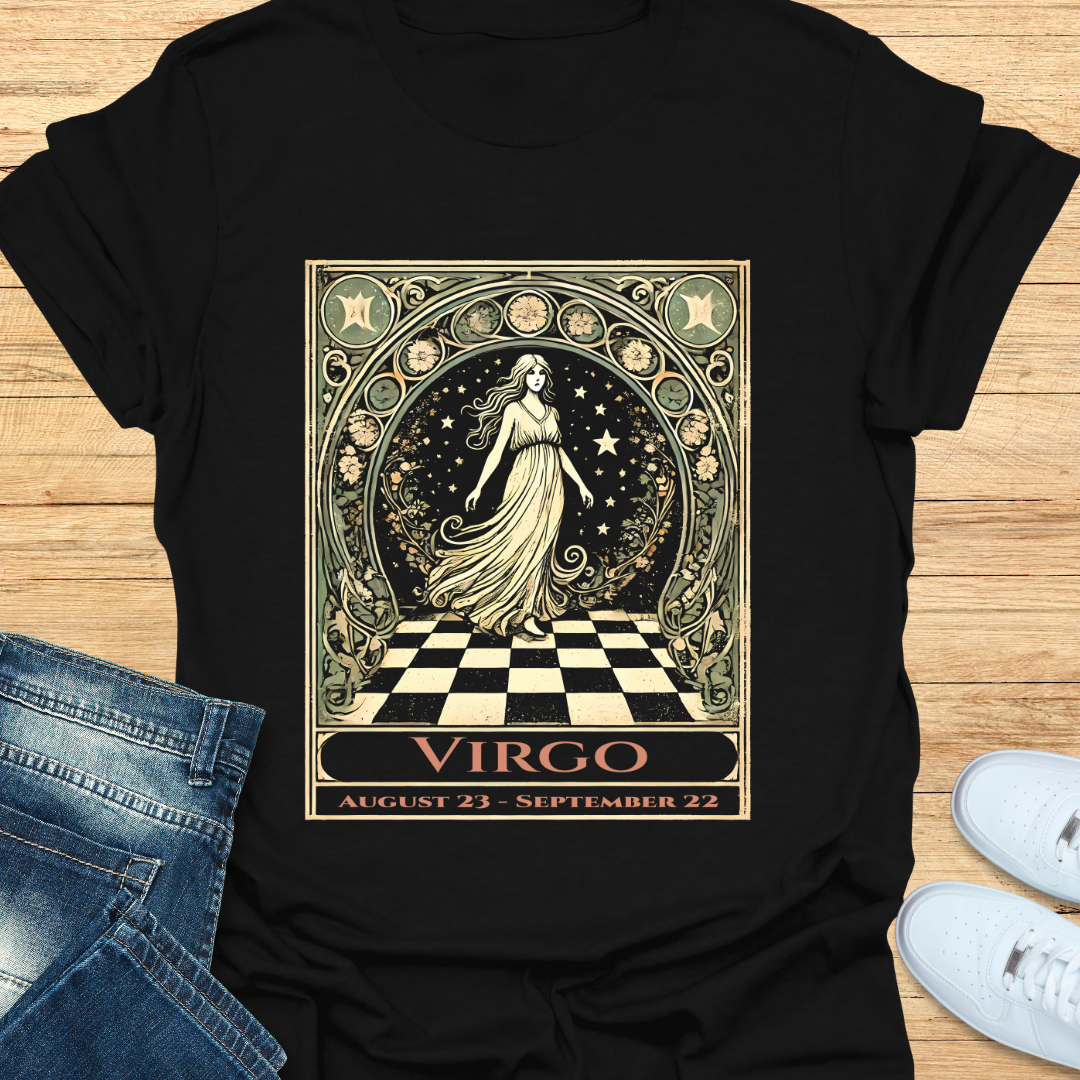 Virgo Mystical Card T-Shirt