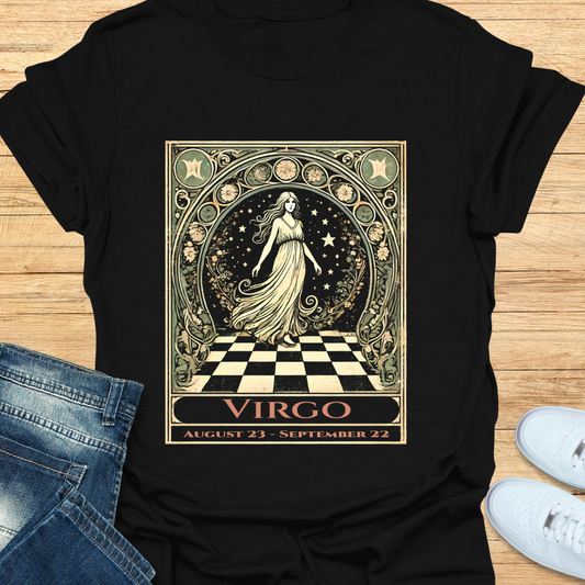Virgo Mystical Card T-Shirt