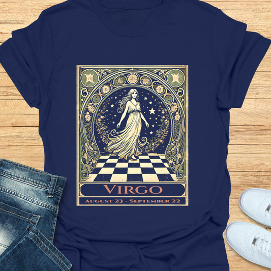 Virgo Mystical Card T-Shirt