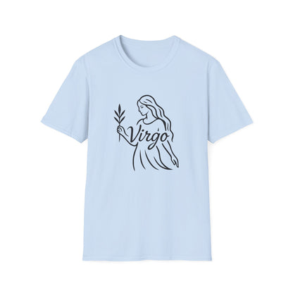 Virgo Line Art T-Shirt