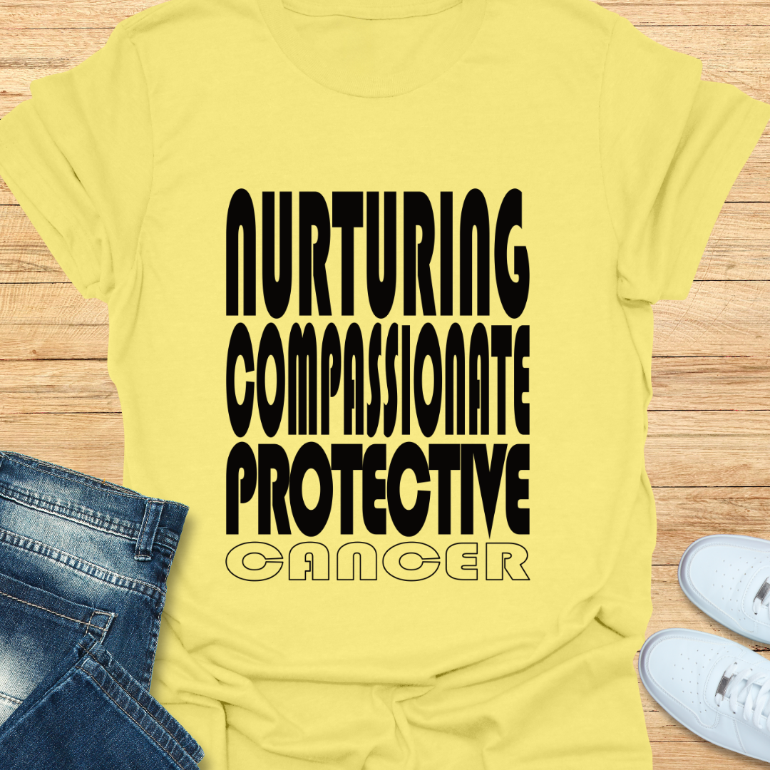 Cancer Triple Traits T-Shirt
