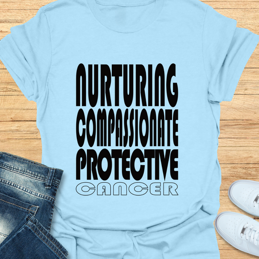 Cancer Triple Traits T-Shirt