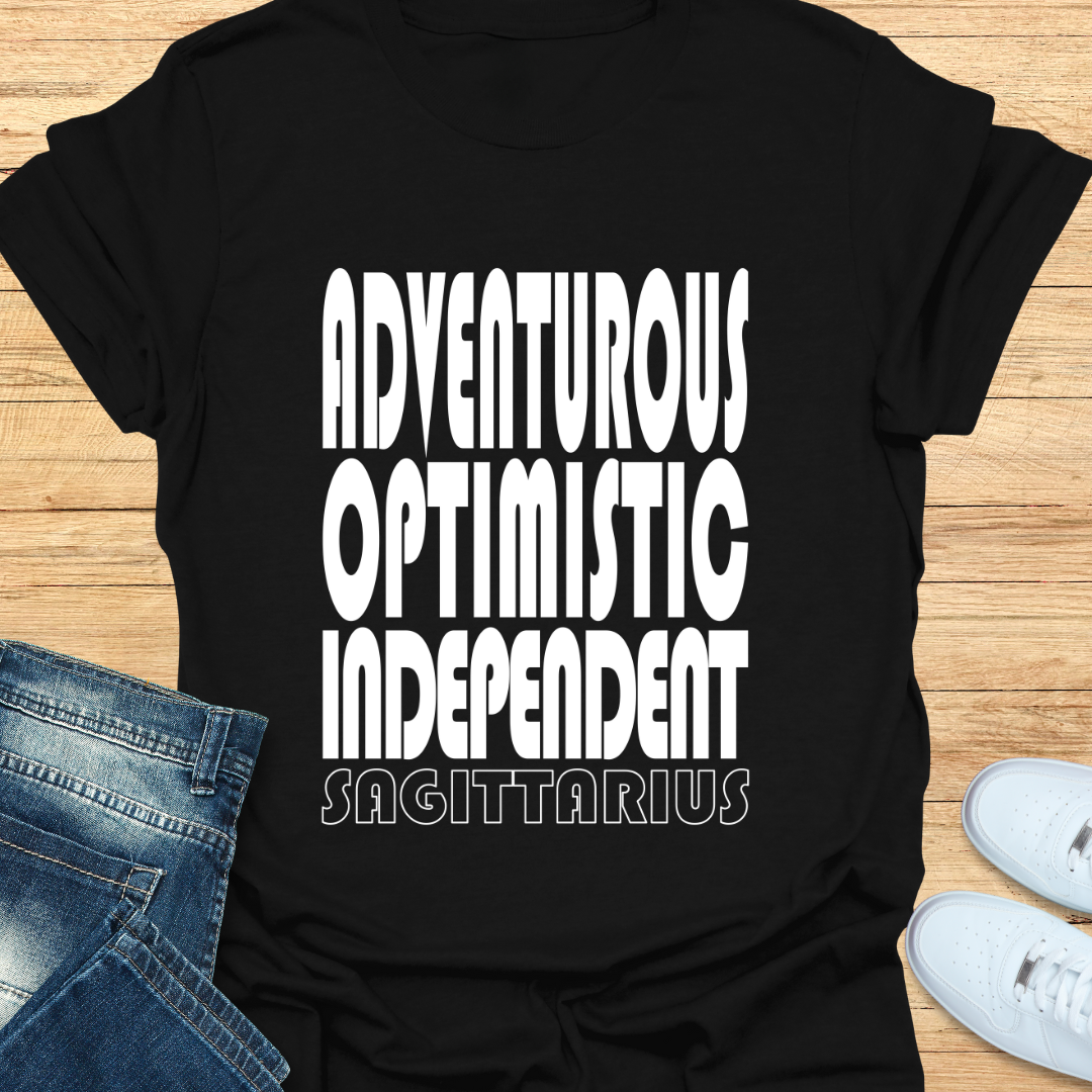 Sagittarius Triple Trait T-Shirt