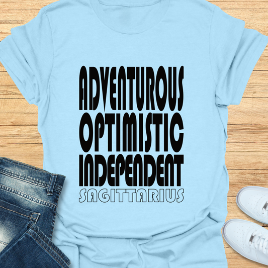 Sagittarius Triple Trait T-Shirt