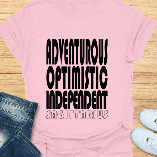 Sagittarius Triple Trait T-Shirt