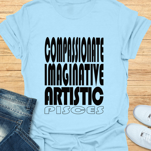 Pisces Triple Trait T-Shirt