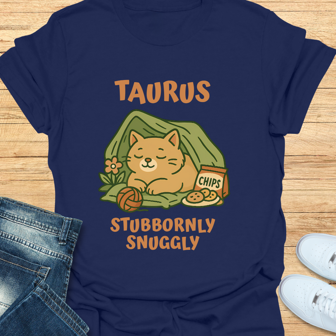 Taurus Stubbornly Snuggly T-Shirt
