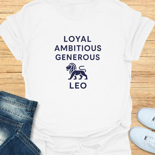 Leo Loyal Ambitious Generous T-Shirt