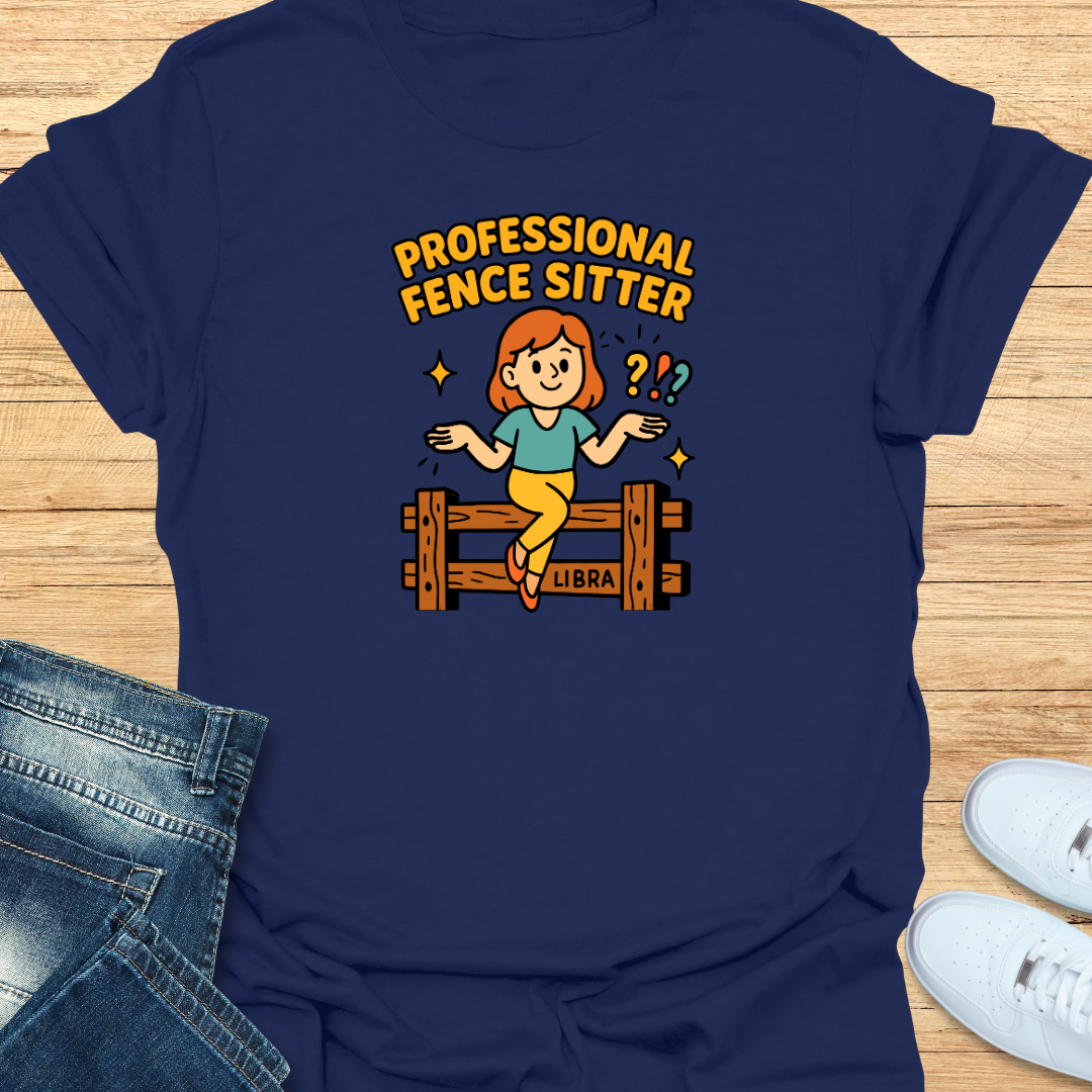 Professional Fence Sitter T-Shirt