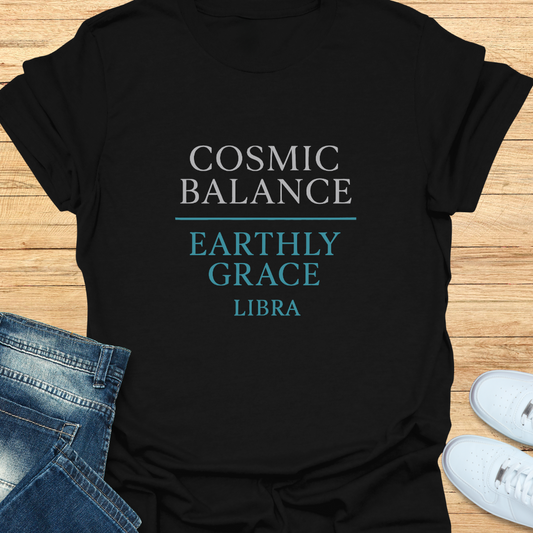 Cosmic Balance, Earthly Grace T-Shirt