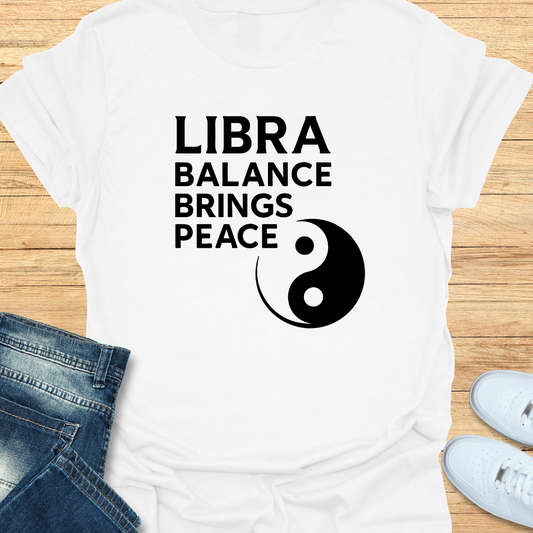 Libra Balance Brings Peace T-Shirt