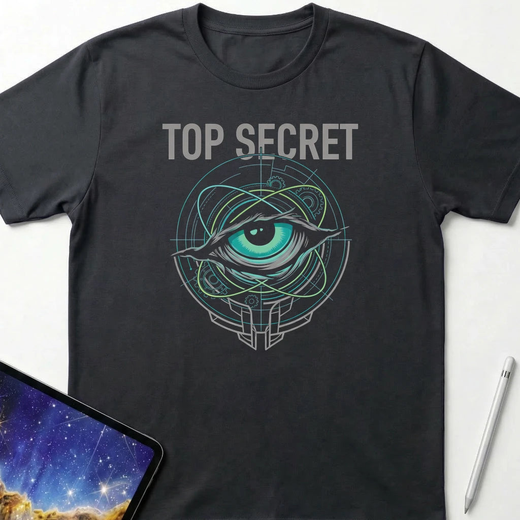 Top Secret T-Shirt Black
