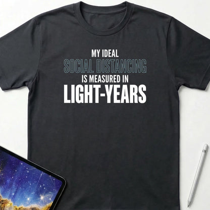 My Ideal Social Distancing T-Shirt Black