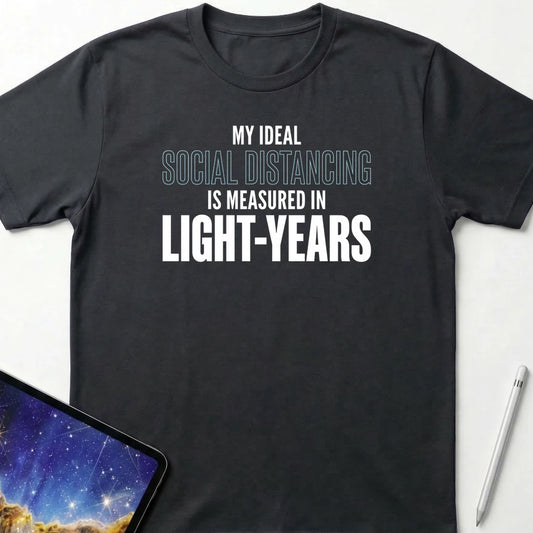My Ideal Social Distancing T-Shirt Black