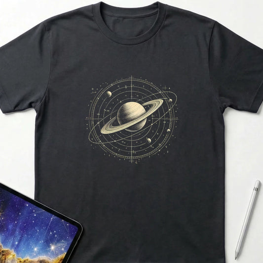 Unexplored Worlds T-Shirt Black