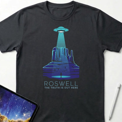 Roswell The Truth T-Shirt Black