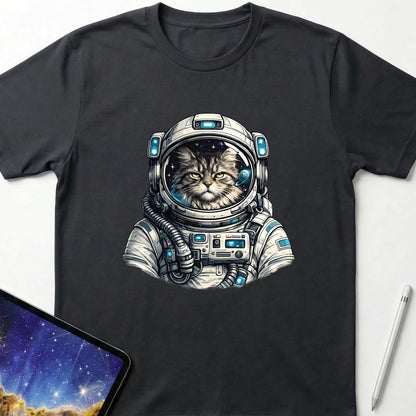 Houston, Purr-blem T-Shirt Black