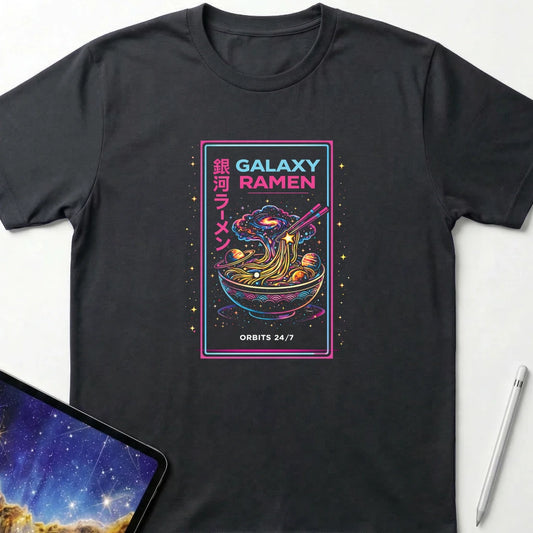 Galaxy Ramen T-Shirt Black