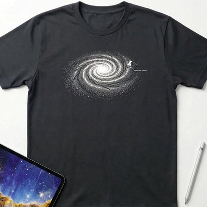 You Are Here T-Shirt Black