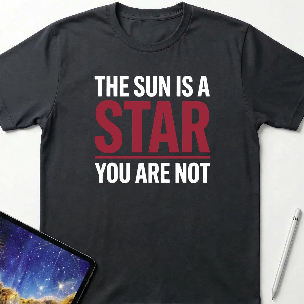 Sun is a Star T-Shirt Black