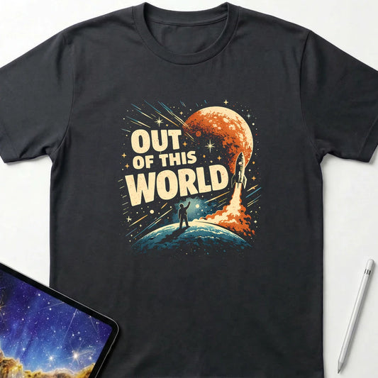 Out of this World T-Shirt Black