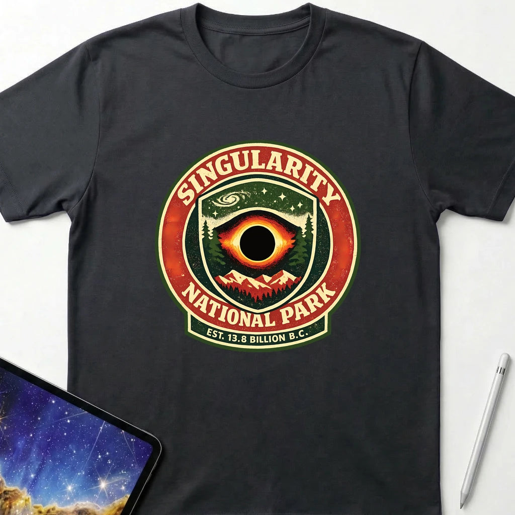 Singularity Nation Park T-Shirt Black