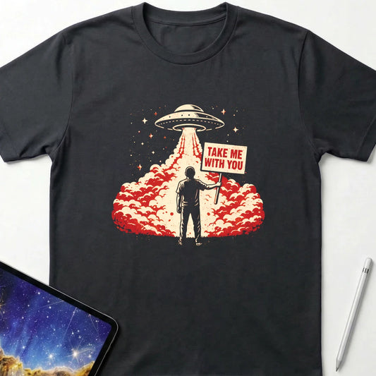 Take Me With You T-Shirt Black