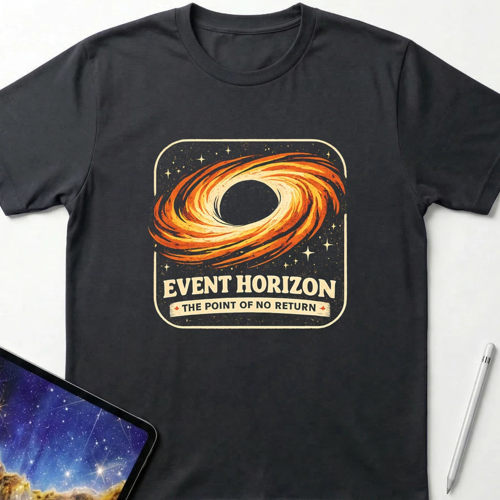 Event Horizon No Return T-Shirt Black