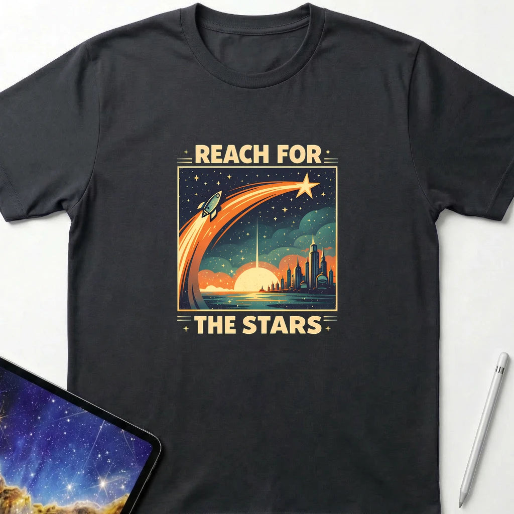 Reach for the Stars T-Shirt Black