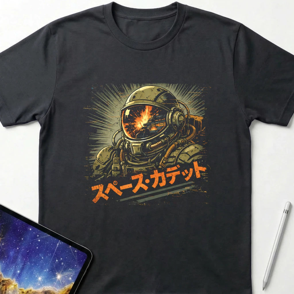 Space Cadet T-Shirt Black