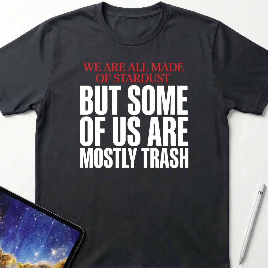 We Are All Stardust T-Shirt Black