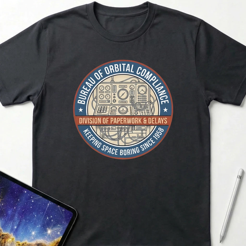 Becoming an Astronaut T-Shirt Black