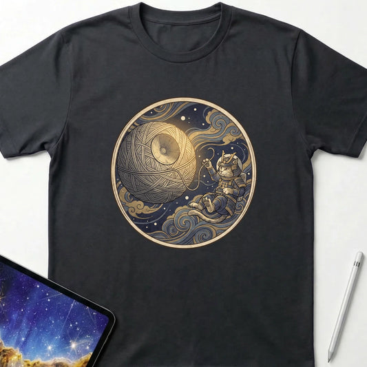 Yarn Star T-Shirt Black