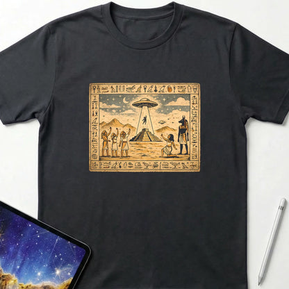 Ancient Visit T-Shirt Black