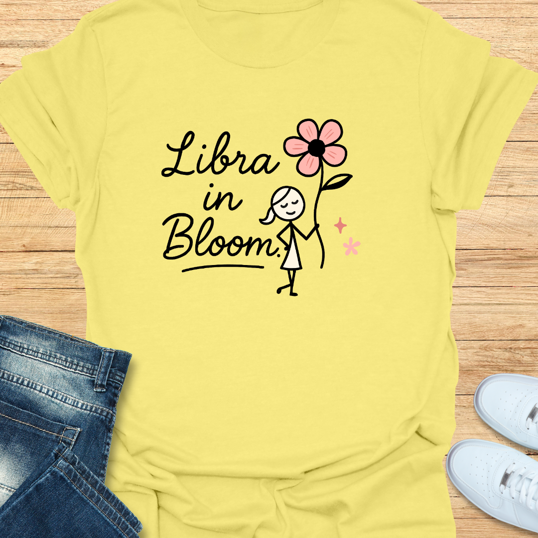 Libra in Bloom T-Shirt