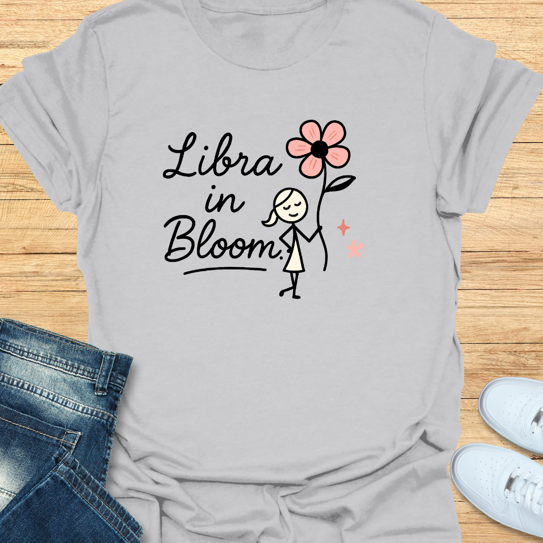 Libra in Bloom T-Shirt