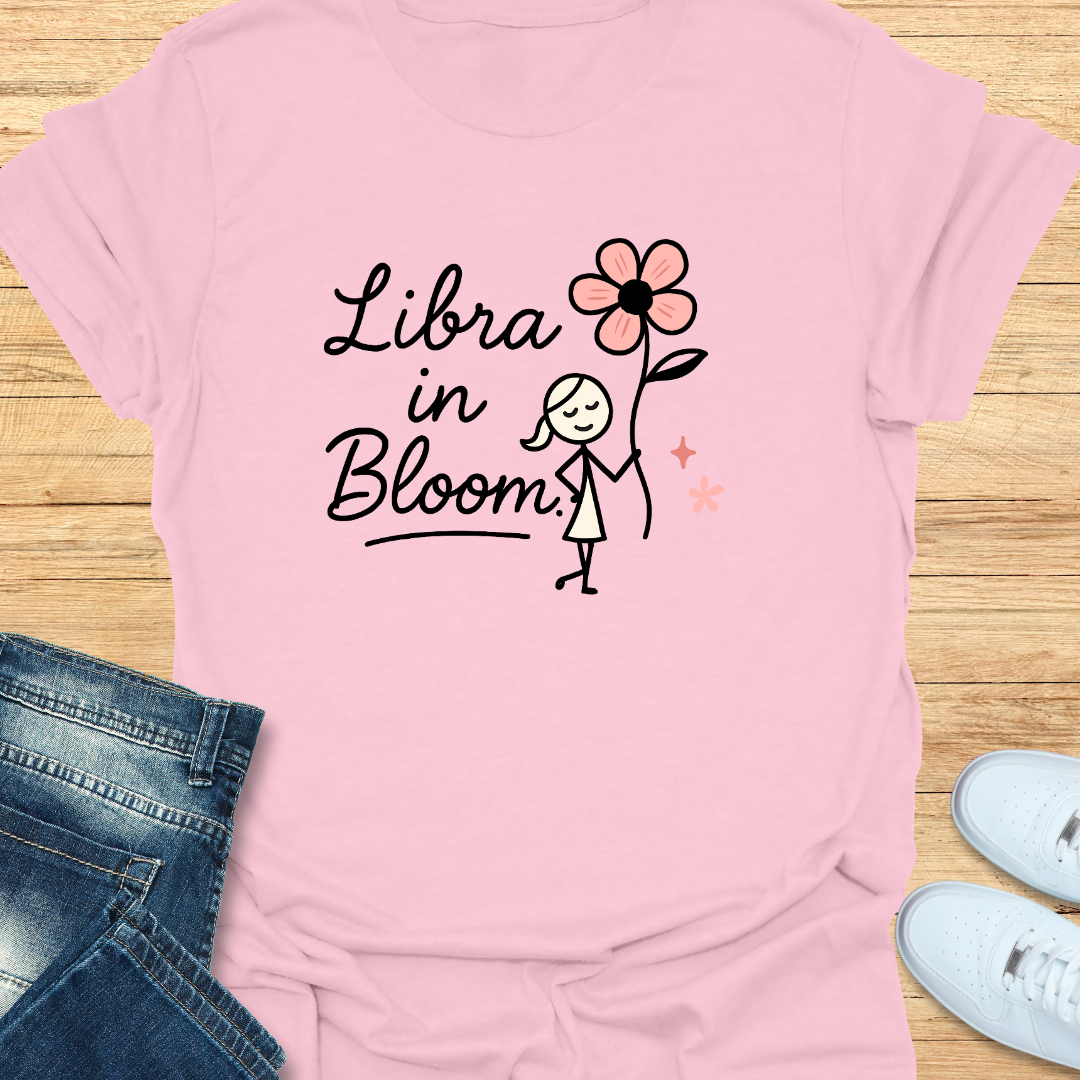 Libra in Bloom T-Shirt