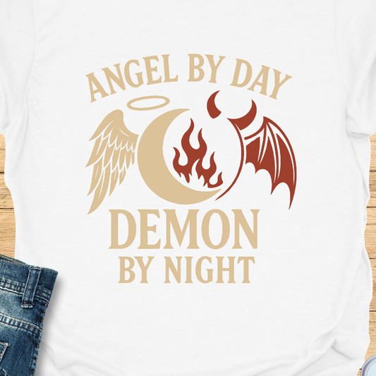 Angel by Day, Demon by Night T-Shirt