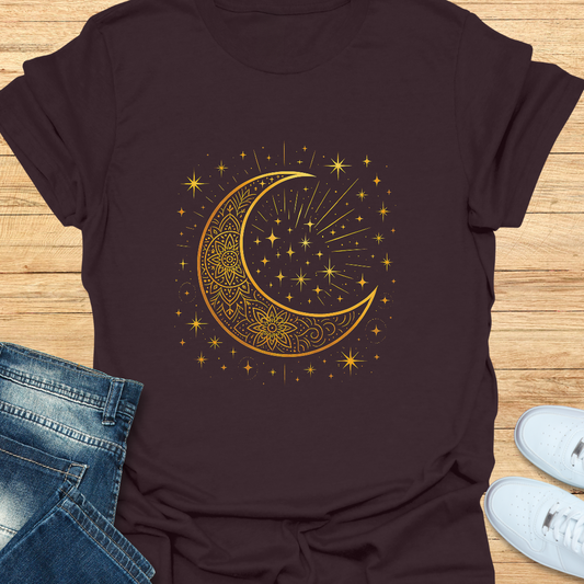 Bold Crescent Moon T-Shirt