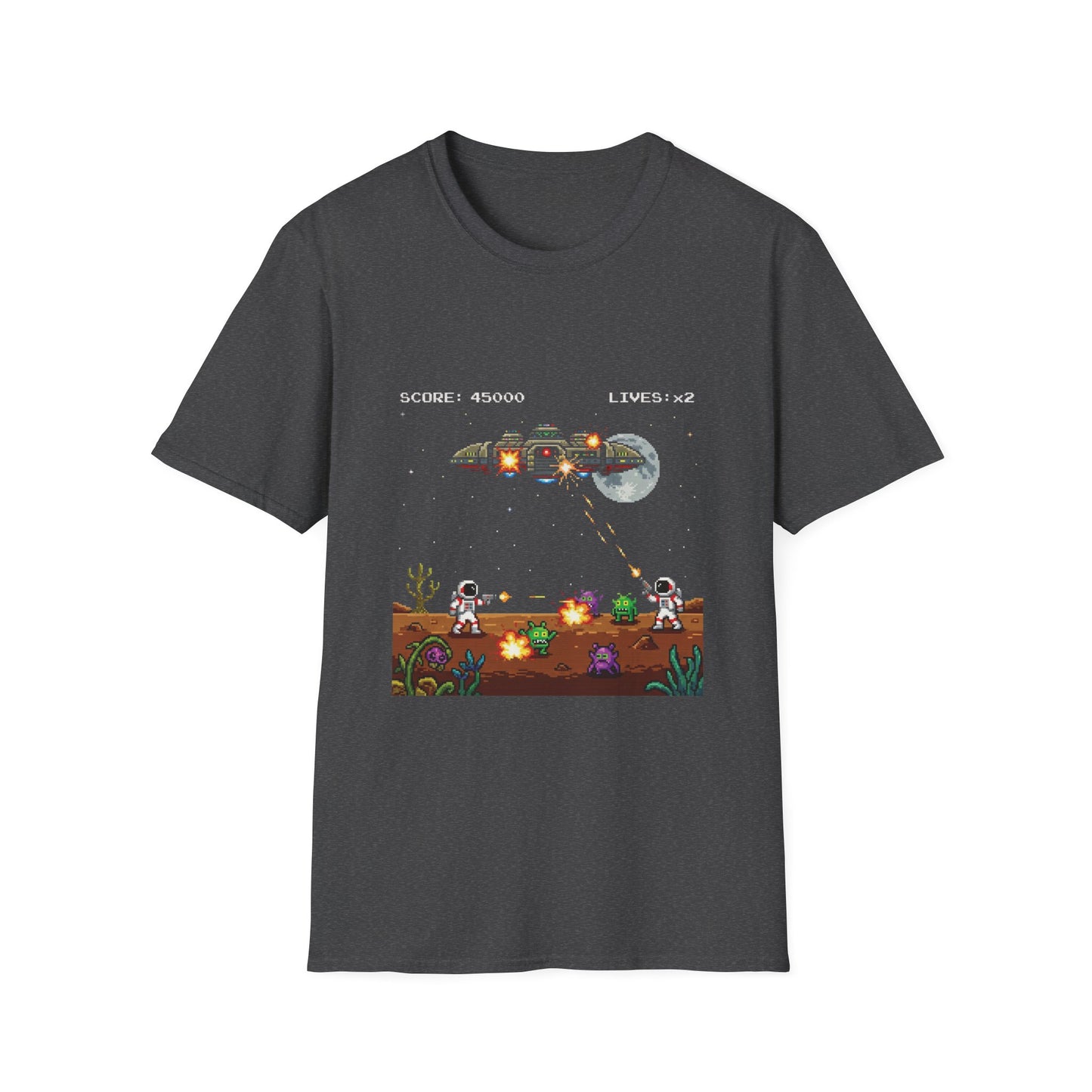16-bit Space War T-Shirt
