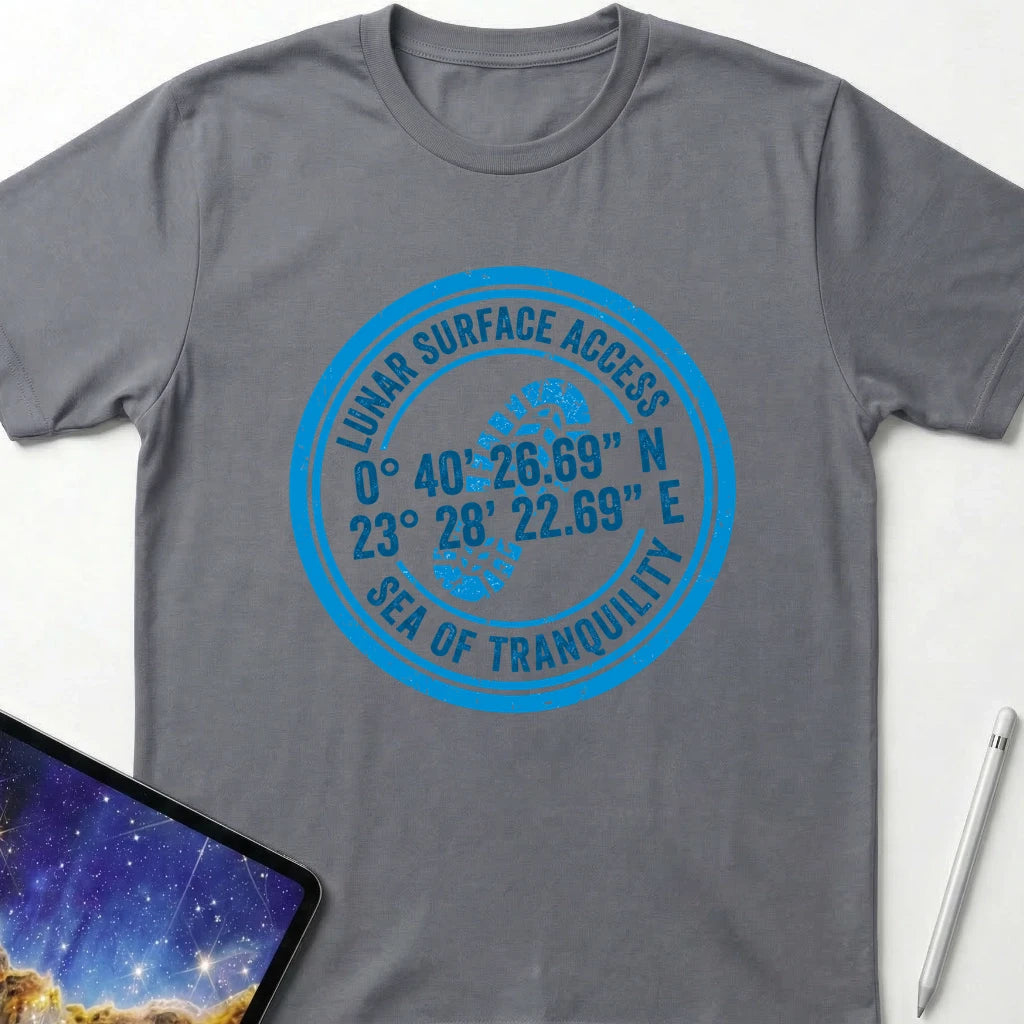 Sea Of Tranquility T-Shirt Sport Gray