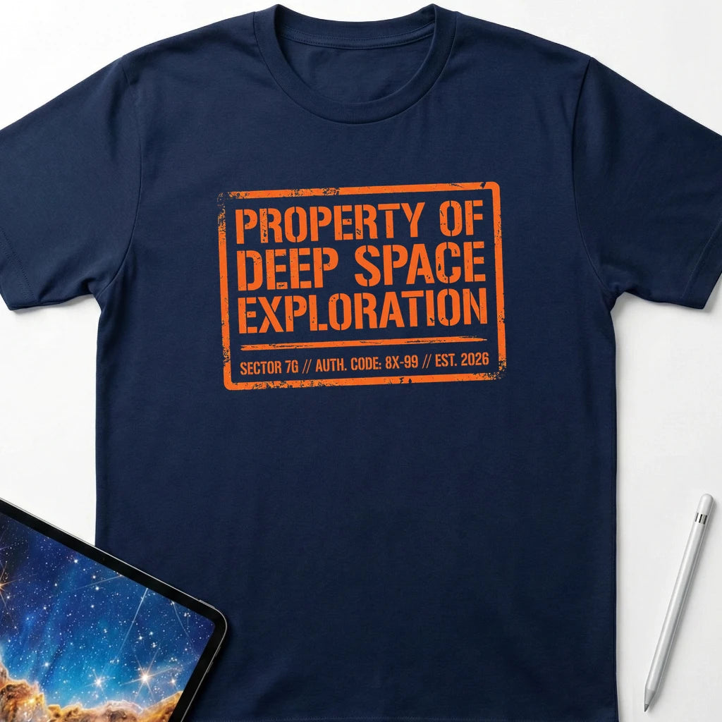 Deep Space Exploration T-Shirt Navy
