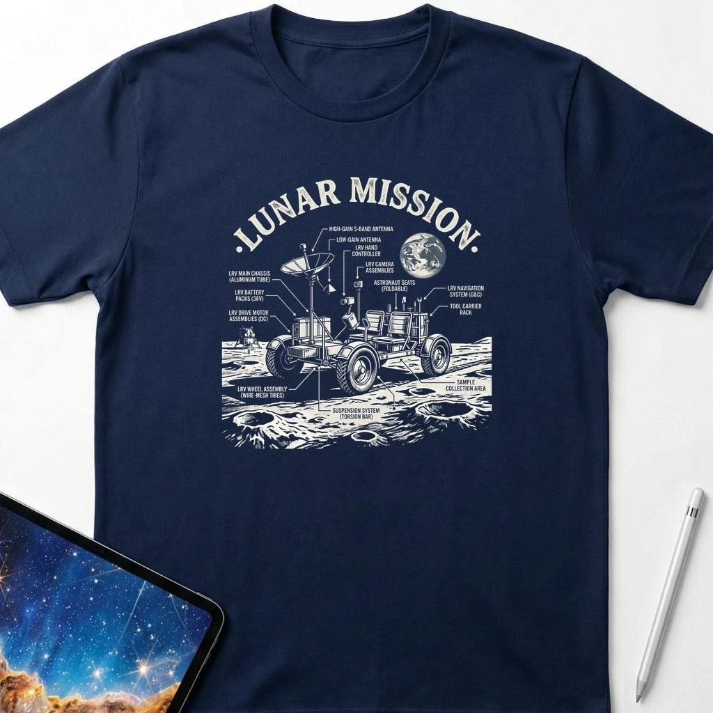 Lunar Mission T-Shirt Navy