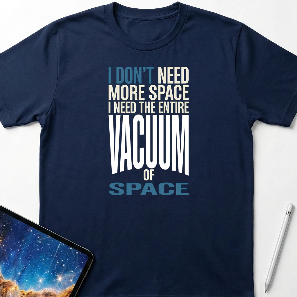 The Entire Vacuum T-Shirt Navy