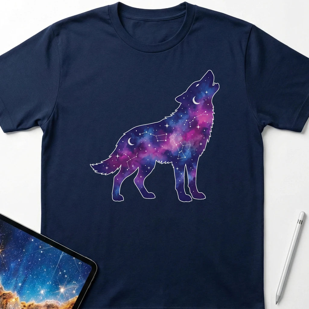 Howling Wolf T-Shirt Navy